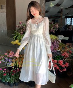 マキシ | ワンピース レディース 夏 40代 きれいめ 膝丈ワンピース 長袖 ワンピ フリル ロング丈ワンピ オシャレ 着痩せ 新作 カジュアル 上品 エレガント お出かけ