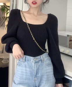 ニット・セーター | ニットトップス パフスリーブ レディース