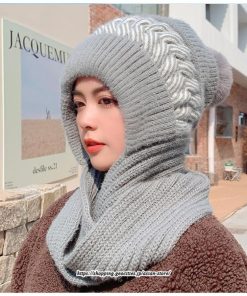 レディース | ニット帽 マフラー付き キッズ 親子 帽子 秋冬 子供 大人 家族 おしゃれ かわいい 防寒 プレゼント スキー 暖かい 厚手