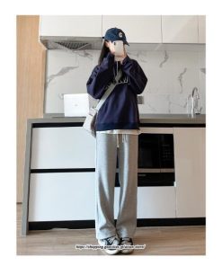 ワイドパンツ | スウェットパンツ レディース パンツ 裏起毛 ズボン ロングパンツ 秋 冬 カジュアル 無地 ウエストゴム 楽ちん ルームウェア シンプル 綿 コットン 動きやすい