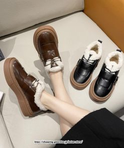 ブーツ | ムートンレディース 靴 スノーシューズ 裏起毛 防寒 内ボア 冬靴 おしゃれ 2022新作 疲れない あったか 保温 美脚 冬