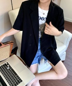 テーラードジャケット | 半袖テーラードジャケットオルチャン夏新作