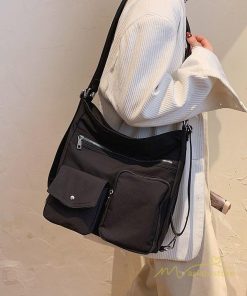 女性用バッグ | ショルダーバッグ レディースバッグ 2way 斜めがけ 肩掛けバッグ 通勤 通学 買い物 エコバッグ ファスナー 旅行 シンプル 大学生 おしゃれ ポケット多い