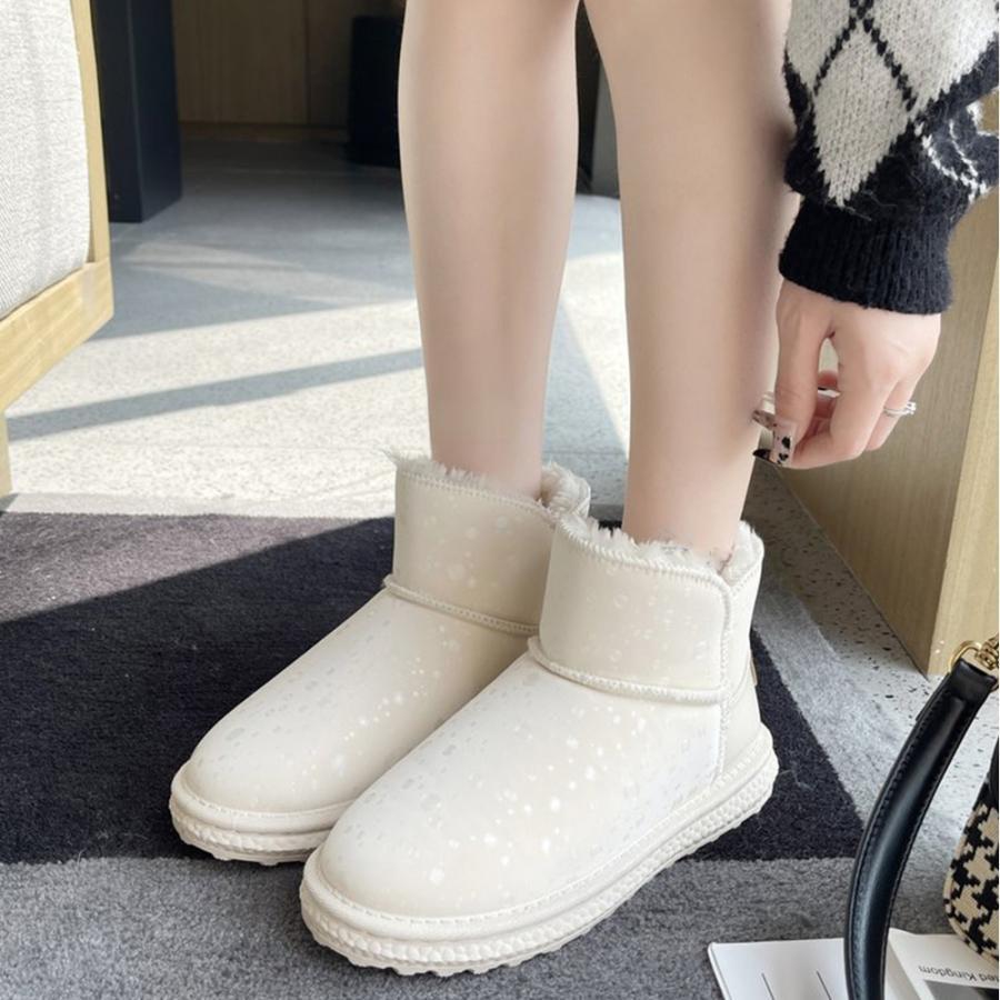 ムートンブーツ | 裏起毛 ショートブーツ