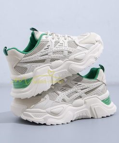 スニーカー | レディース 白 ダッドレディース 厚底 身長アップ ランニングシューズ 通気 厚底シューズ 厚底ダッドスニーカー 軽量 美脚 歩きやすい