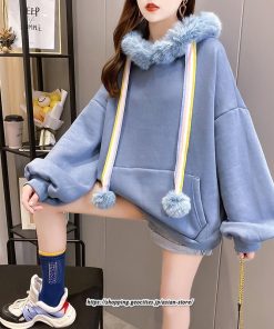 パーカー | レディース 裏ボア 裏起毛 防寒 フード付き スウェット トップス 秋 冬 あったか ゆったり 韓国風 カジュアル 体型カバー 暖かい 安い