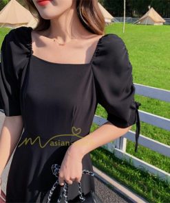 マキシ | ワンピース レディース 春夏 半袖ワンピース 40代 キレイめ ロングワンピース 無地 Aラインワンピース ゆったり 韓国風 着痩せ シンプル カジュアル オシャレ