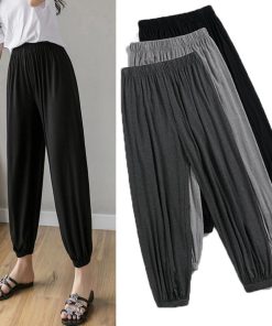 サルエルパンツ | ストレッチ レーヨン パンツ レディース 体型カバー ヨガパンツ ダンス ヒップホップ