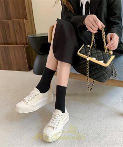スニーカー | シューズ レディース 靴 レディースシューズ 帆布 カジュアルシューズ おしゃれ ズック靴 美脚 厚底2022 歩きやすい 厚底 春夏