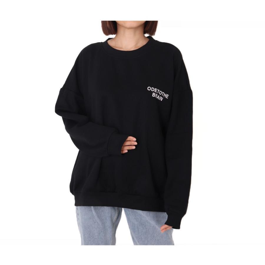 パーカ | 裏起毛 オーバーサイズ プルオーバー 体型カバー 長袖 トップス トレーナー スウェット レディース