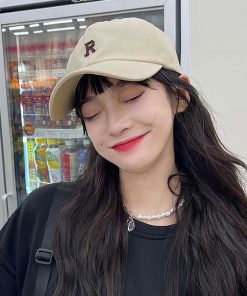 帽子 | キャップ 英字ロゴ レディース 韓国