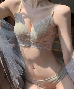 セットアップ | 花柄レースブラショーツセット セクシー