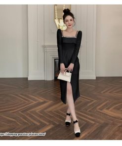 タイト | ワンピースタイトワンピース長袖 上品 セクシー高級感 ワンピース タイトワンピース ヒップアップ スリム 美ライン シルエット エレガント お呼ばれ