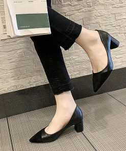 ショートブーツ | パンプス レディース OL 太ヒール 春夏