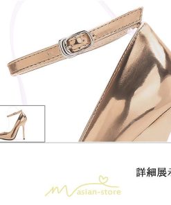 パンプス | 痛くない ストラップ 13cm ピンヒール 歩きやすい 大きいサイズ ウエディング 楽 ポインテッドトゥ フォーマル 結婚式 美脚パーティー