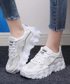 ムートンブーツ | メッシュ スポーツ 蒸れない シューズ スニーカー カジュアル ローカット ダッドスニーカー 厚底靴 レディース スニーカー