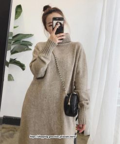 マキシ | ワンピース タートルニットワンピース ハイネック ロングワンピース 暖か フレア ロング マキシ丈 長袖 無地 マタニティ 厚手 暖か 冬 秋 30代 20代 40代 50代