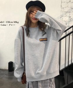 Tシャツ・カットソー | トレーナー レディース オルチャン