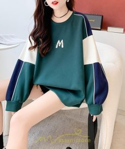 パーカー | トレーナー Tシャツ ロングT レディース トップス 切り替え 長袖 プルオーバー スウェット 麻 コーデ 秋 冬 スポーツ お出かけ アウトドア 通勤 春