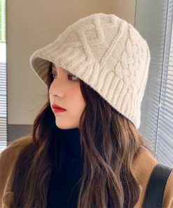 ニット帽 | ニットハット レディース 編み 韓国風