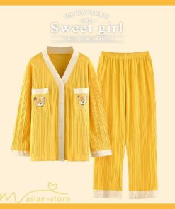 パジャマ ルームウェア | パジャマ ルームウェア レディース 春夏秋 長袖 綿ルームウェア 大きいサイズ 上下セット きれいめ 可愛い セットアップ 部屋着 トレンド 寝巻き 韓国風 女性着