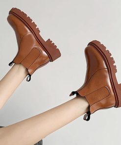 ショートブーツ | サイドゴアブーツ 美脚