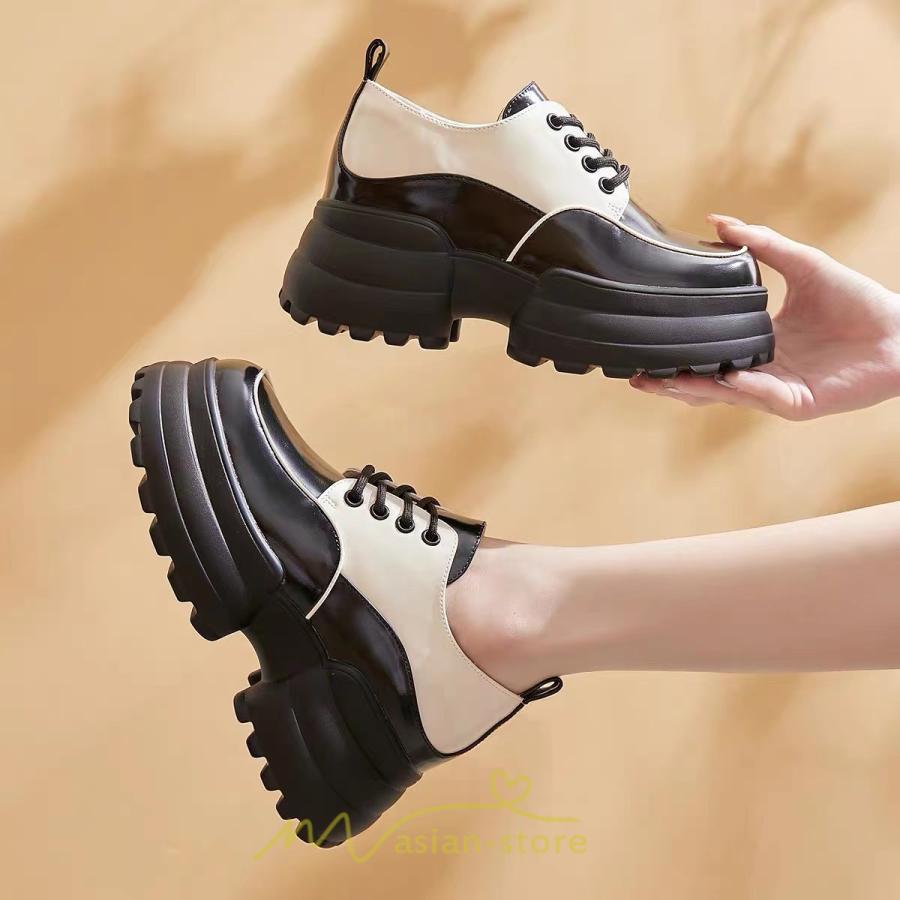 ローファー | レディース パンプス 痛くない レースアップ 厚底 疲れにくい 長時間 疲れない 立ち仕事 通勤 送料無料 通学 コンフォート 10代20代30代40代