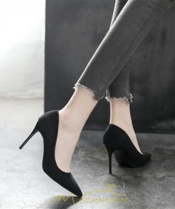 パンプス | ハイヒール ヒール エナメル スエード 選べる2タイプ 黒 ブラック ベージュ 卒業式 入学式 レディース 就職 お仕事 オフィス おしゃれ リクルート