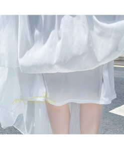 スカート | レディース チュール春夏 コーデ ウエストゴム ロングフレア着痩せ 通勤 カジュアル ドッキング プリーツ通学