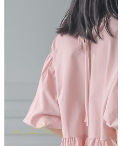 tシャツ・カットソー | Tシャツ レディース トップス サマー 半袖 無地 ゆったり ゆったり 可愛い フェイク 春物 夏服 カットソー 20代30代40代 ブラウス 薄手 体型カバー シンプル