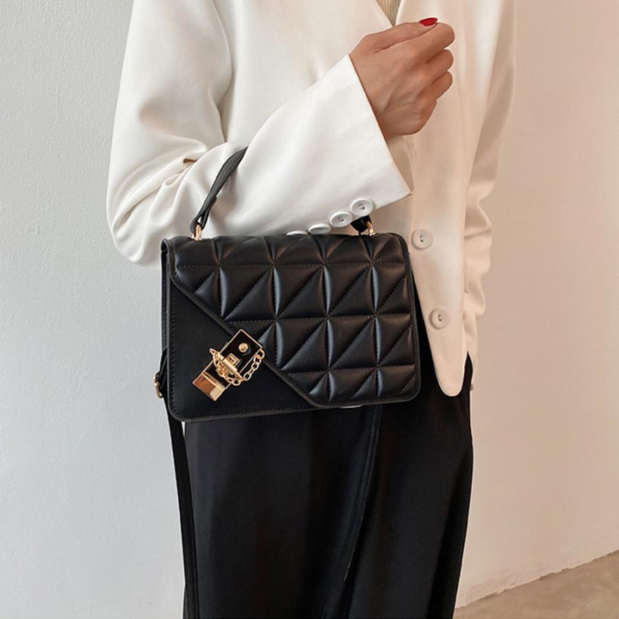 ショルダーバッグ | キルティングバッグショルダー PUレザー