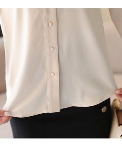 シャツ・ブラウス | レディースシャツ 秋冬 長袖 ブラウス 裏起毛 厚手 薄手 防寒 暖かい トップス 秋シャツ 冬シャツ フォーマル 厚手シャツ ビジネスシャツ 通学通勤 長袖シャツ