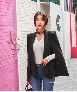 コート・ジャケット | 即日発送ポンチョコート マント ビジネスカジュアルウェア テーラードジャケット グレンチェック フォーマル レディース エレガント S XL L M 千鳥柄 長袖