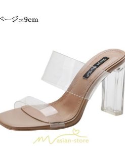パンプス | サンダル クリアサンダル クリアヒール ハイヒール レディース ストラップ オープントゥ 結婚式 キャバ パーティー 謝恩会 美脚サンダル 通勤用