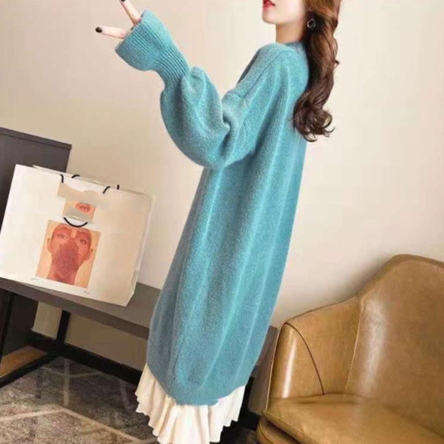 ワンピース | ニット ドッキングカジュアル