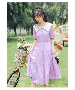 マキシ | ティアードワンピース ワンピース レディース 半袖 5分袖 ハーフスリーブ ロング丈 フレア キレイめ お出かけ 春夏コーデ マキシ丈 ロング丈ワンピース