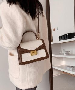 ショルダーバッグ | クロコ型押し 韓国風