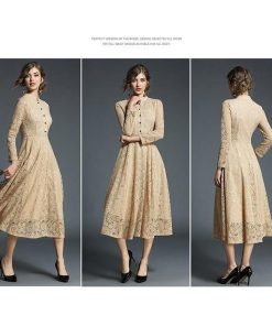 レースワンピース | パーティードレス ミモレワンピ ドレス ロング丈 結婚式 二次会 発表会 フォーマル 上品 お呼ばれ ダンス舞台 総レース 花嫁 きれいめ