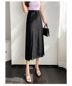 スカート | ボトムス レディース きれいめ 春夏 タイトおしゃれ フォーマル 通勤 プリーツ20代30代40代 着痩せ 韓国風 カジュアル 20代30代40代