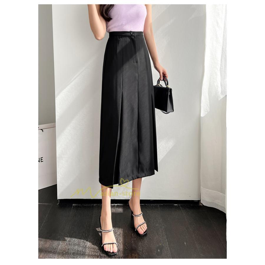 スカート | ボトムス レディース きれいめ 春夏 タイトおしゃれ フォーマル 通勤 プリーツ20代30代40代 着痩せ 韓国風 カジュアル 20代30代40代