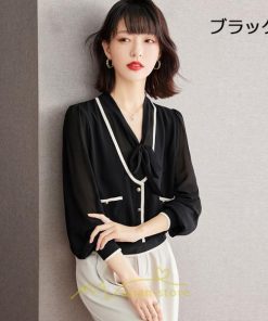 シャツ・ブラウス | ブラウス シャツ レディース 上品 リボン きれいめ 通勤 OL ビジネス ゆったり フォーマル 上品 フェミニン お出かけ 20代 50代 40代 30代 高品質
