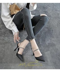 パンプス | ヒール ストラップ ピンヒール 夏 ハイヒール ストラップ 結婚式 パーティー 歩きやすい ファッション 小さいサイズ おしゃれ 幅広 大きいサイズ