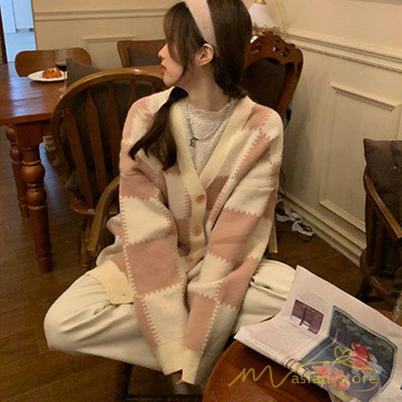 カーディガン | ニットレディース 2022秋冬 羽織り ニット アウター セーター フロントボタン 長袖 トップス 秋ニット 大人 20代50代 通学通勤