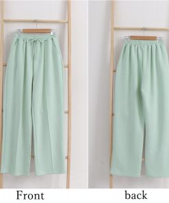 ワイドパンツ | スウエットパンツ 脚長 ストレートパンツ