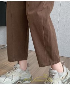 チノ・テーパード・ジョガー・スキニーパン | テーパードパンツ レディース 50代 40代 30代 20代 春 夏 秋 冬 ロング コットン ベルト付き 快適 お出かけ 着痩せ 楽チン カジュアル 体型カバー