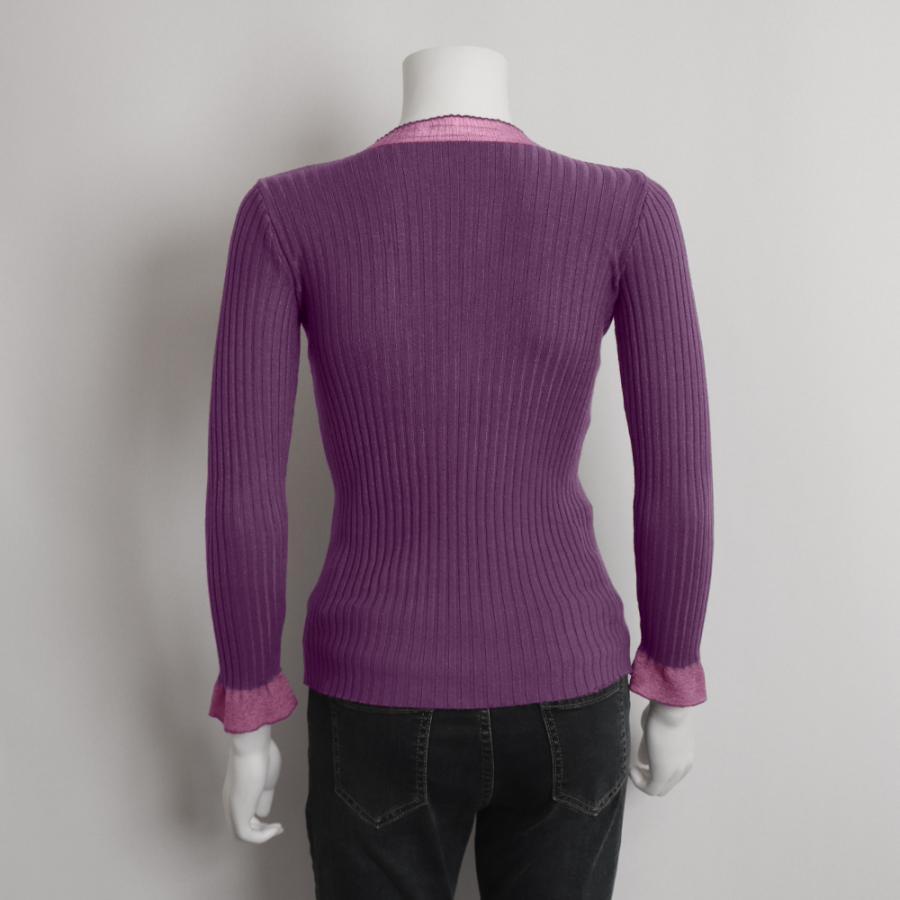 ニット・セーター | 長袖 ニットセーター レディース レース