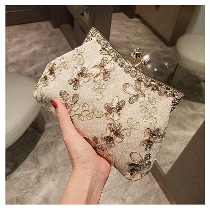 さいふ バッグ | クラッチバッグ 3WAY 花柄 がま口バッグ レディース かばん ショルダー フォーマル パーティー 謝恩会 ミニバッグ 結婚式 女性用 ハンドバッグ 203040代