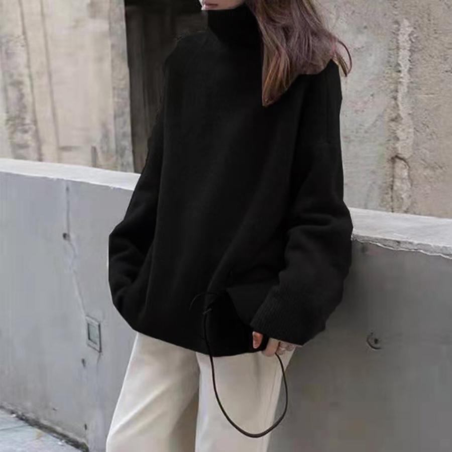 ニット・セーター | タートルネックニット レディース 秋冬服
