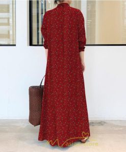 マキシ | ワンピース レディース 30代 40代 50代 ロング丈 マキシ丈 体型カバー ゆったり かわいい ポケット付き 春 夏 大きいサイズ 秋 カジュアル トップス