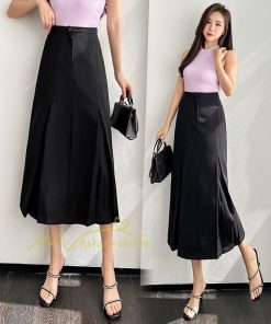 スカート | ボトムス レディース きれいめ 春夏 タイトおしゃれ フォーマル 通勤 プリーツ20代30代40代 着痩せ 韓国風 カジュアル 20代30代40代